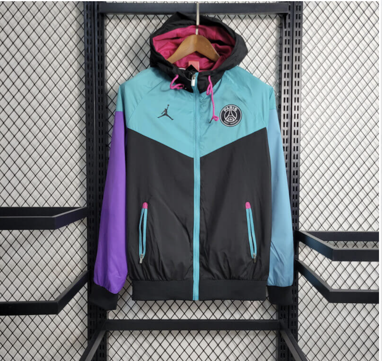 PSG Rainbow 2023 Men's Windbreaker