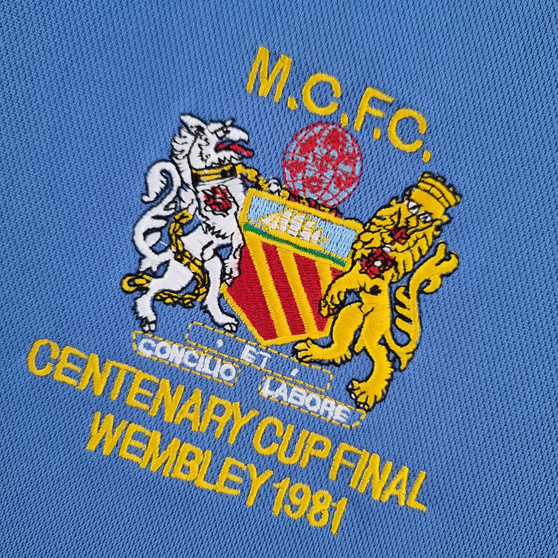 Manchester City Retro Home Jersey 81/82 - Mens