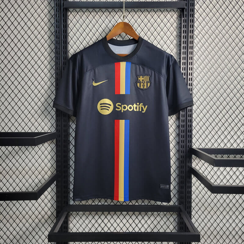 Barcelona Black Rainbow Special Edition Jersey - Mens