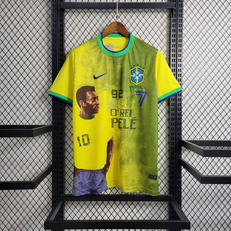 Brazil Commemorative Pele Special Edition Jersey - Mens
