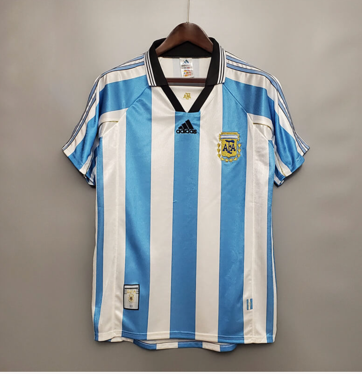 Argentina National Team Retro Home Jersey 1998/1999 - Mens