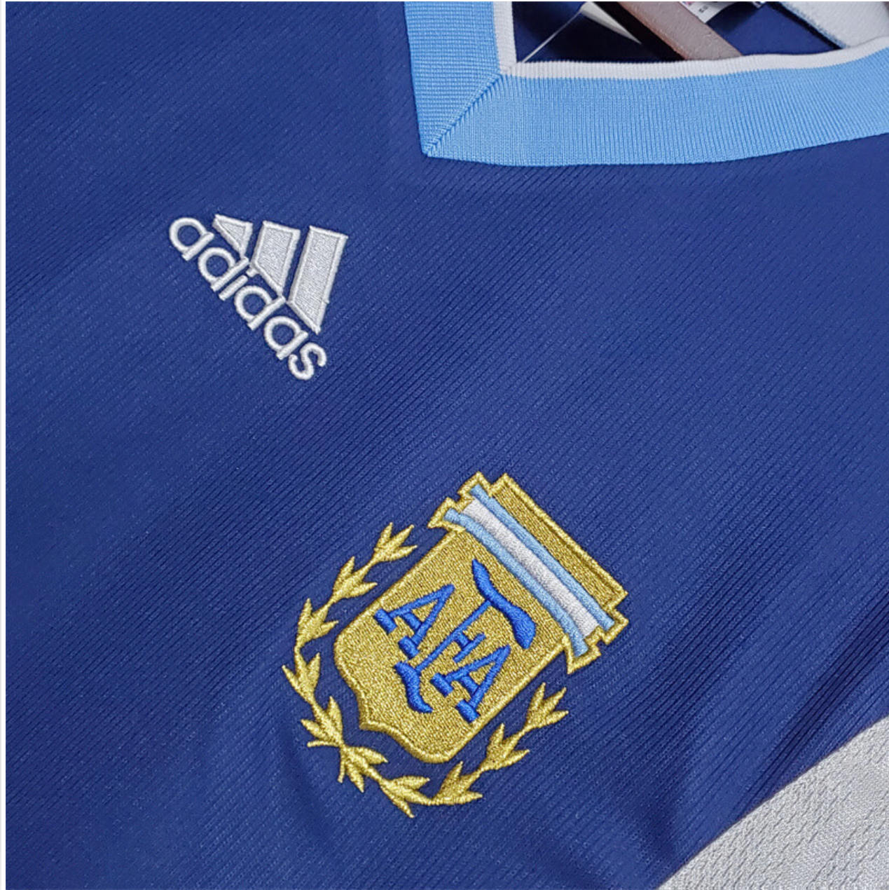 Argentina National Team Away Retro Jersey 1998 - Mens