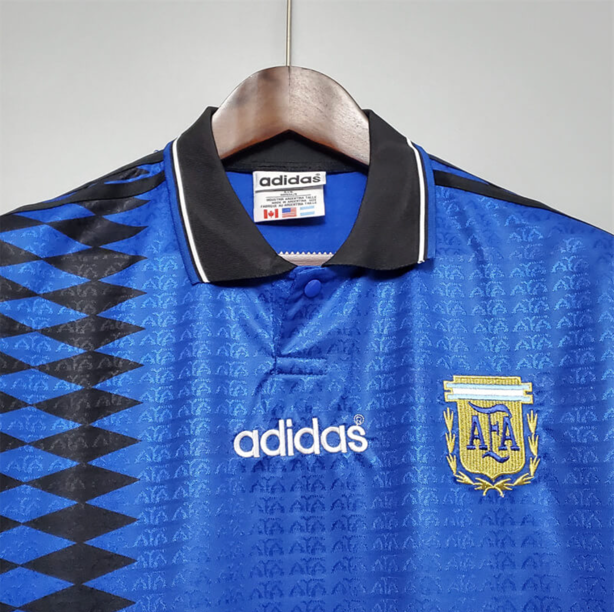 Argentina National Team Away Retro Jersey 1994 - Mens