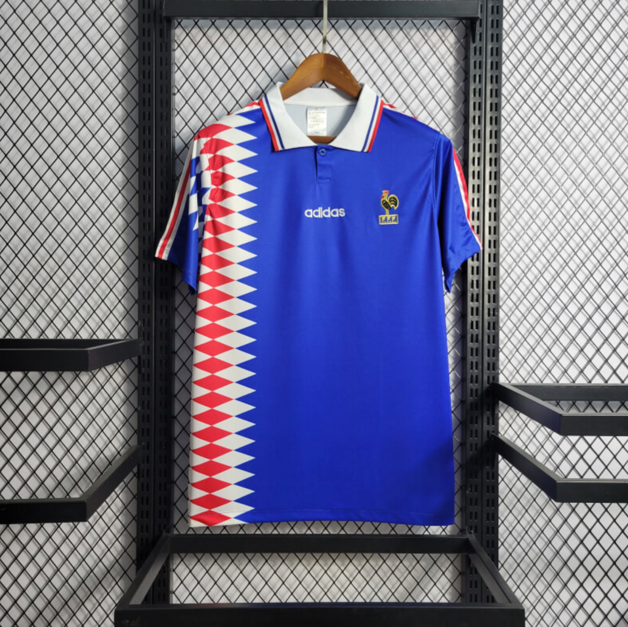 France National Team Retro Home Jersey 1994 - Mens
