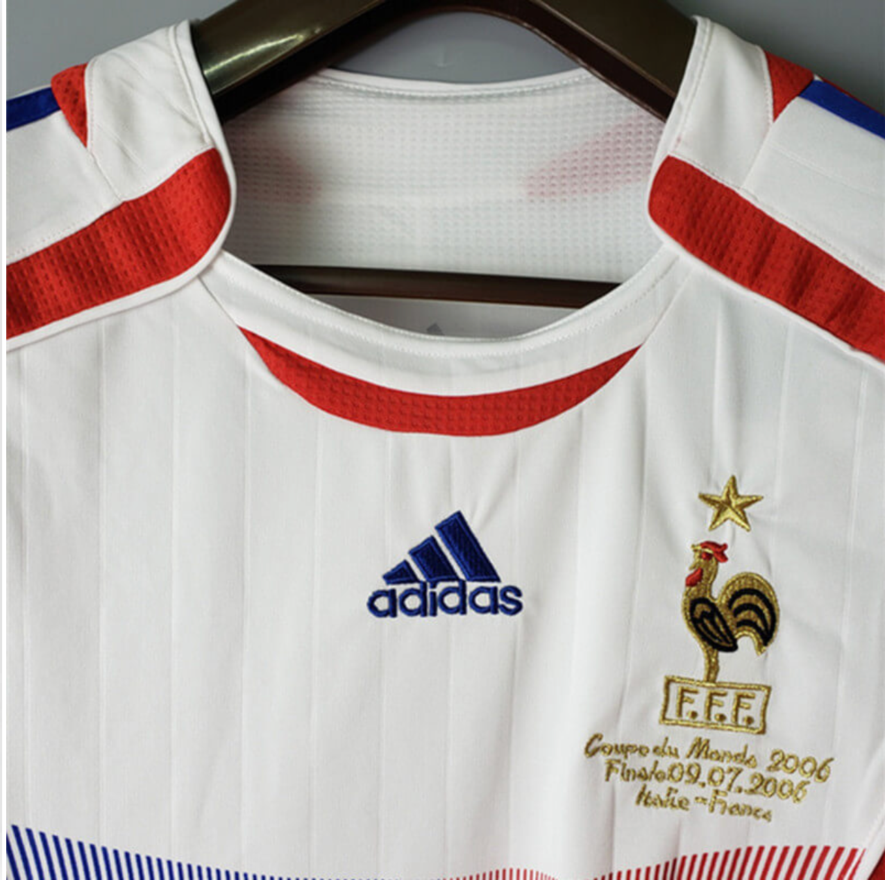 France National Team Retro Away Jersey 2006 - Mens