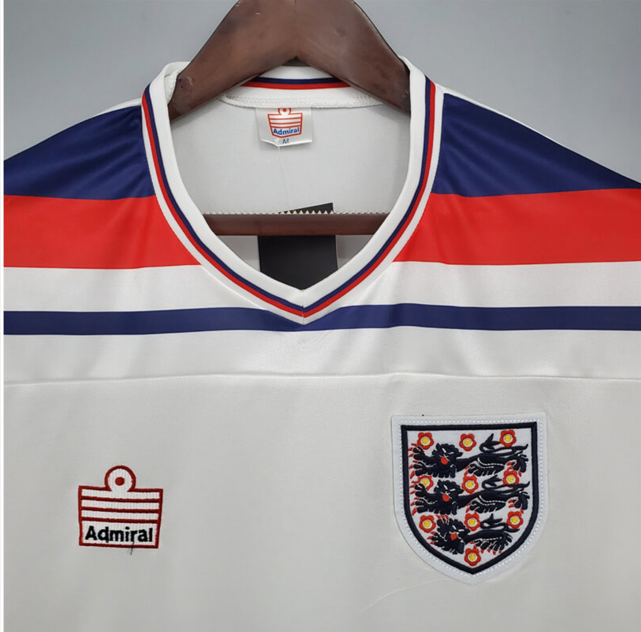 England National Team Retro Home Jersey 1980/82 - Mens