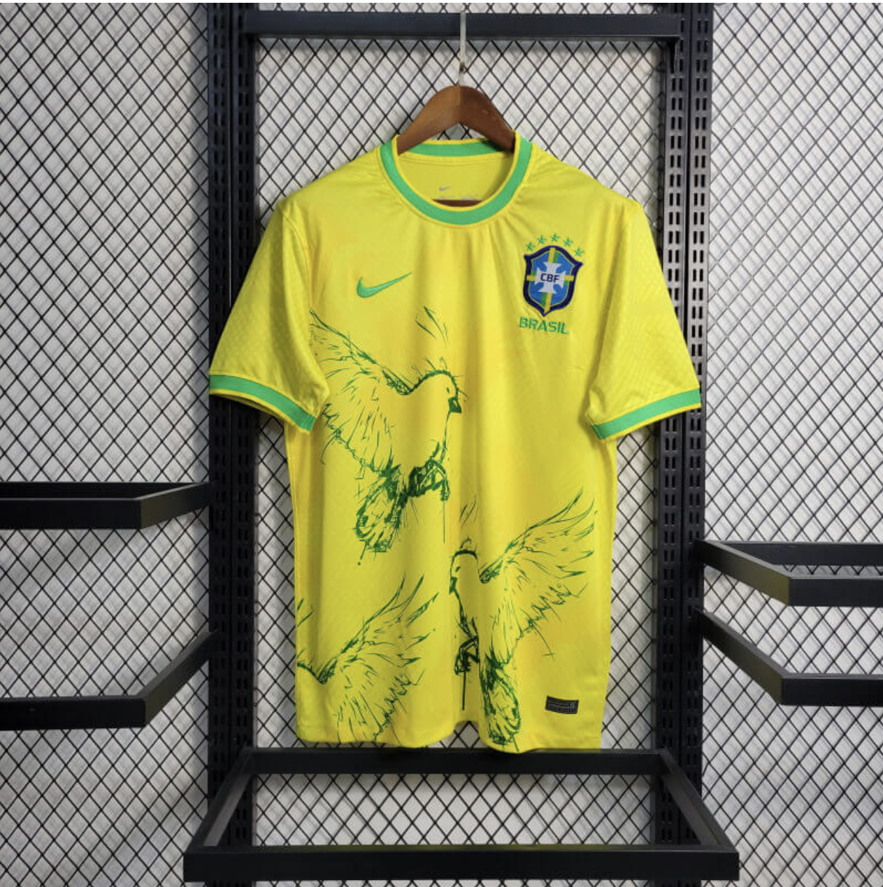 Brazil National Team Canary Yellow Special Edition Jersey - Mens