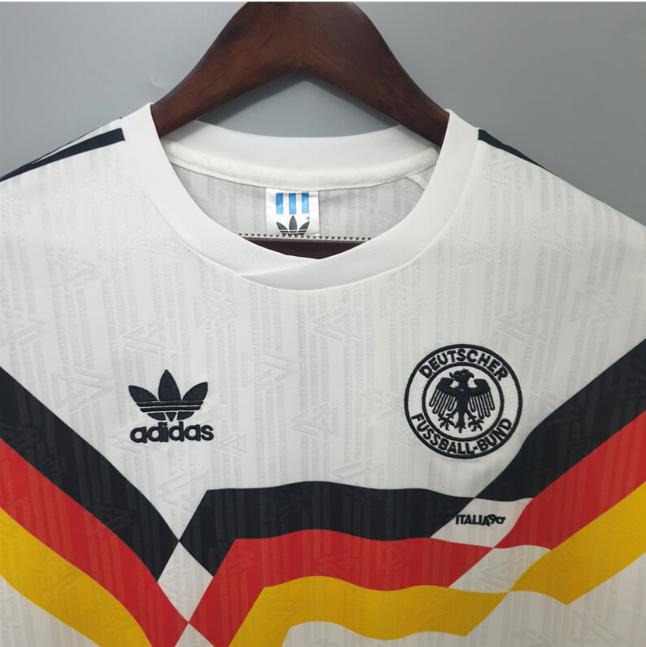 Germany National Team Retro Home Jersey 1990 - Mens
