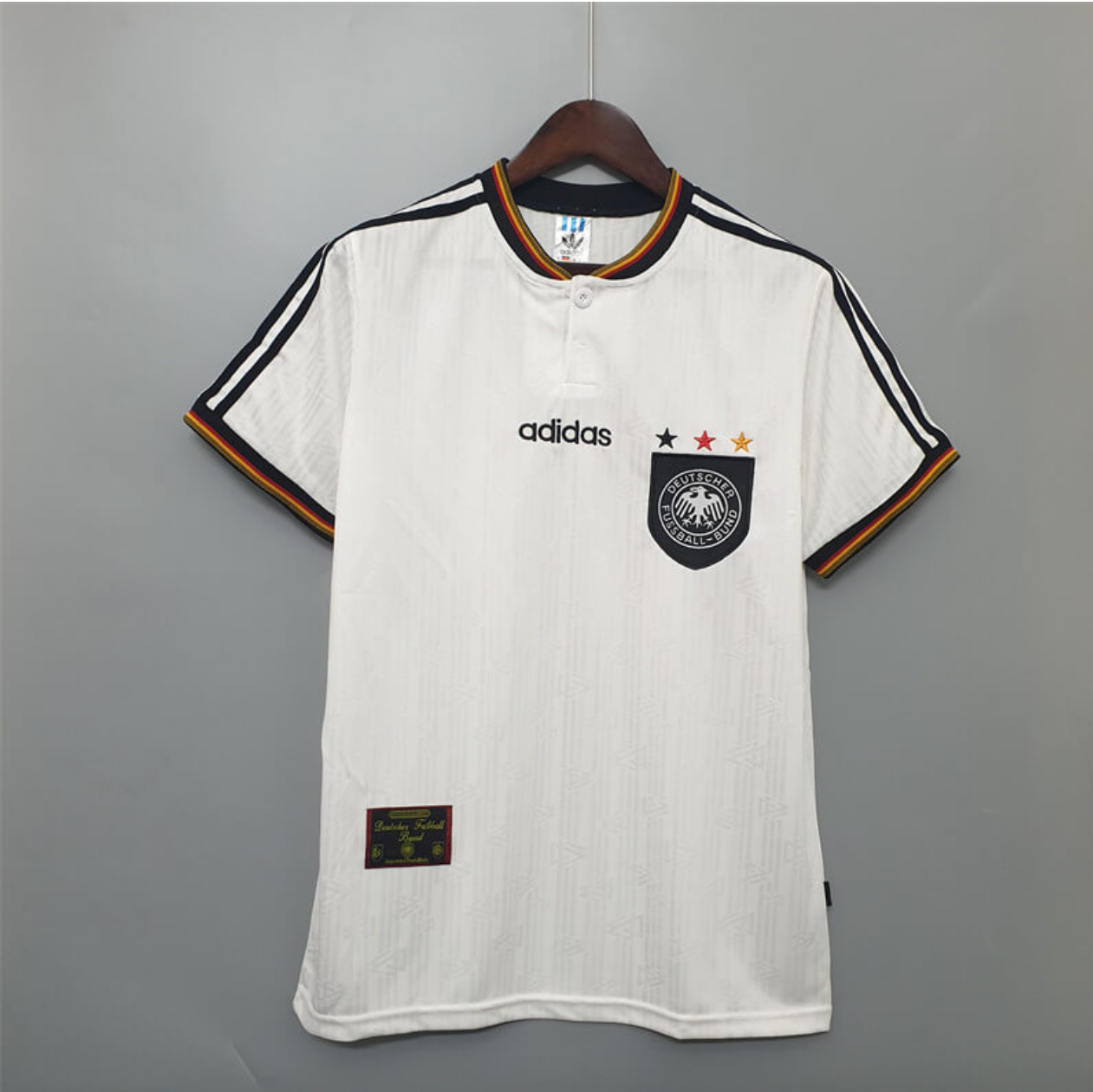 Germany National Team Retro Home Jersey 1996 - Mens