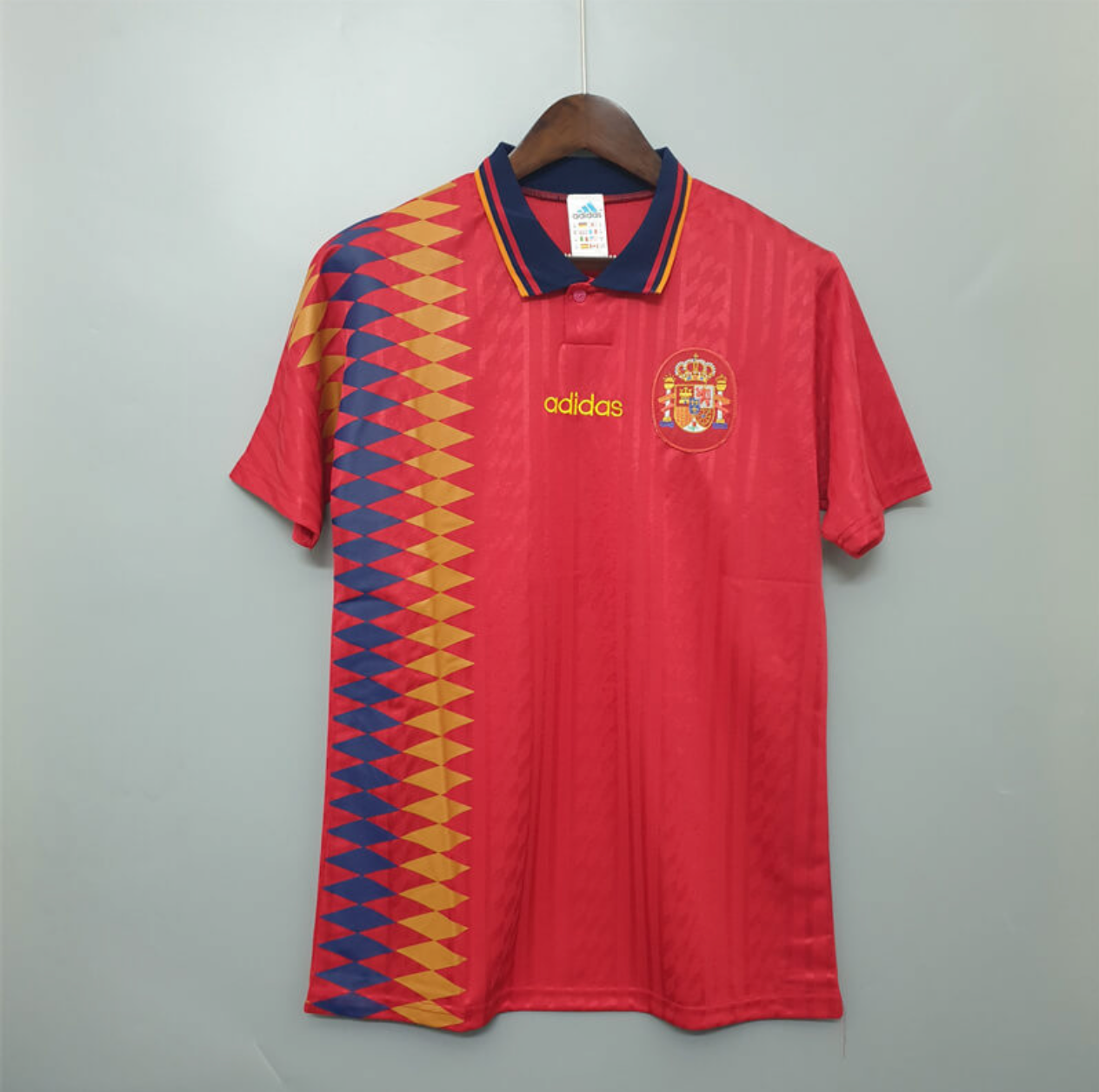 Spain National Team Retro Home Jersey 1994 - Mens