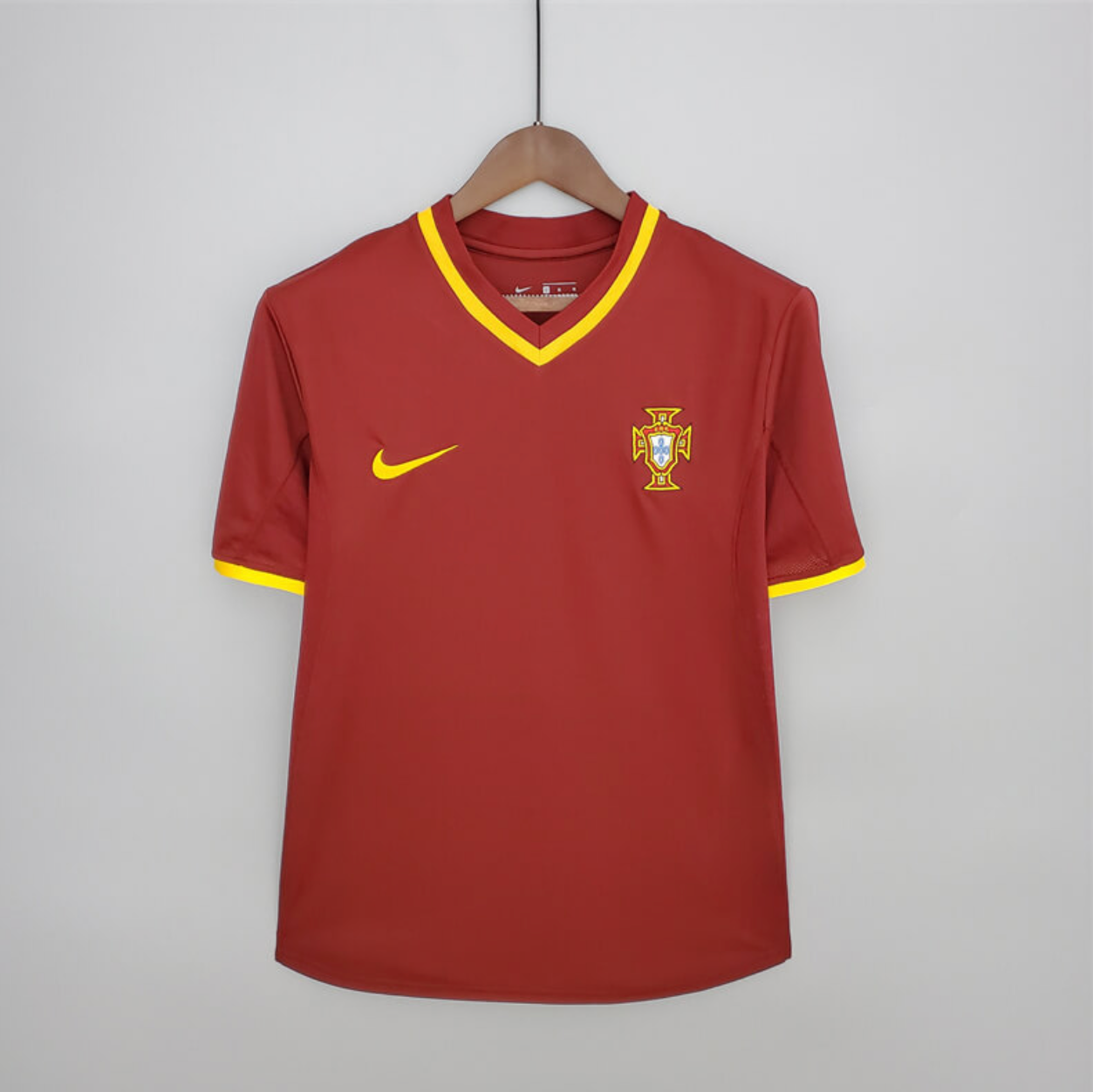 Portugal National Team Retro Home Jersey 2000 - Mens