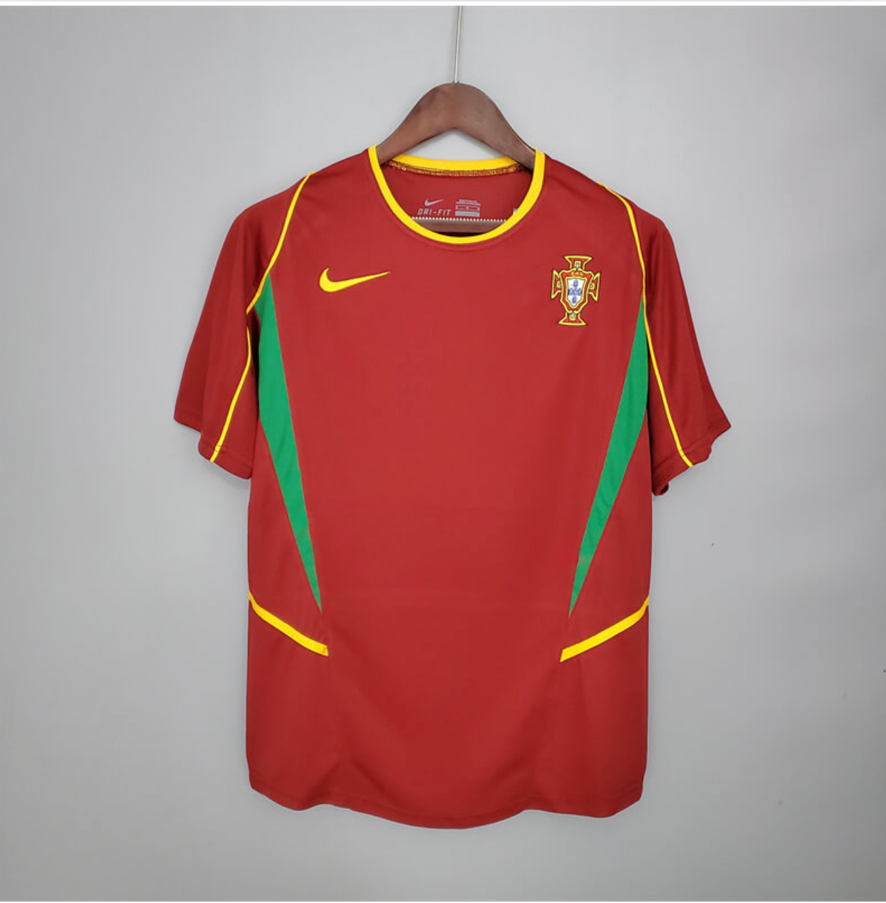 Portugal National Team Retro Home Jersey 2002 - Mens