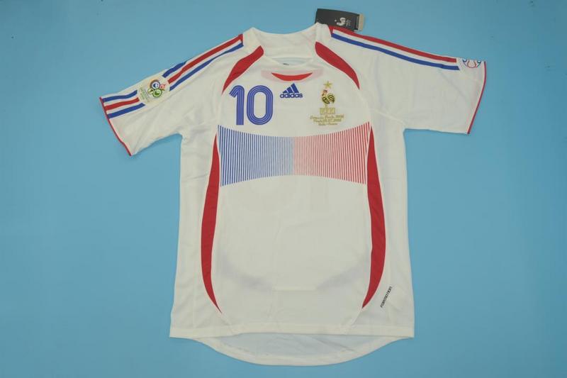 France National Team Retro Away Jersey 2006 - Mens