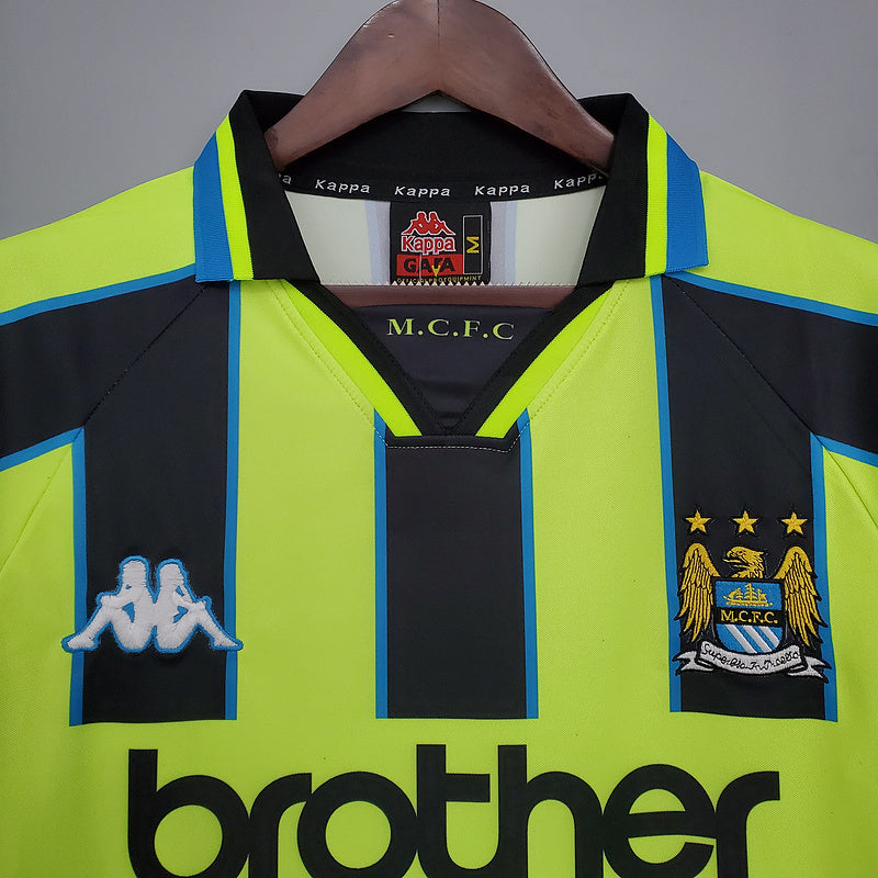 Manchester City Retro Away Jersey 98/99 - Mens
