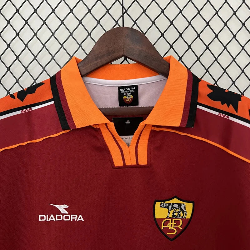 Roma 1998/99 Retro Home Jersey - Men's