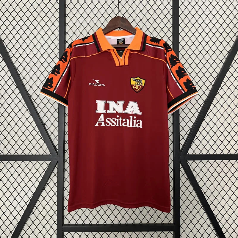 Roma 1998/99 Retro Home Jersey - Men's
