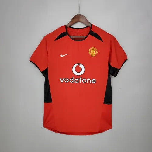 Manchester United Home Retro Jersey 02/04 - Mens
