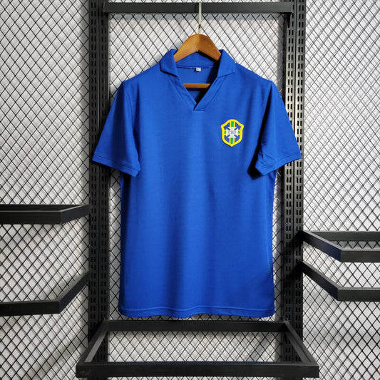Brazil National Team Retro Away Jersey 1958 - Mens