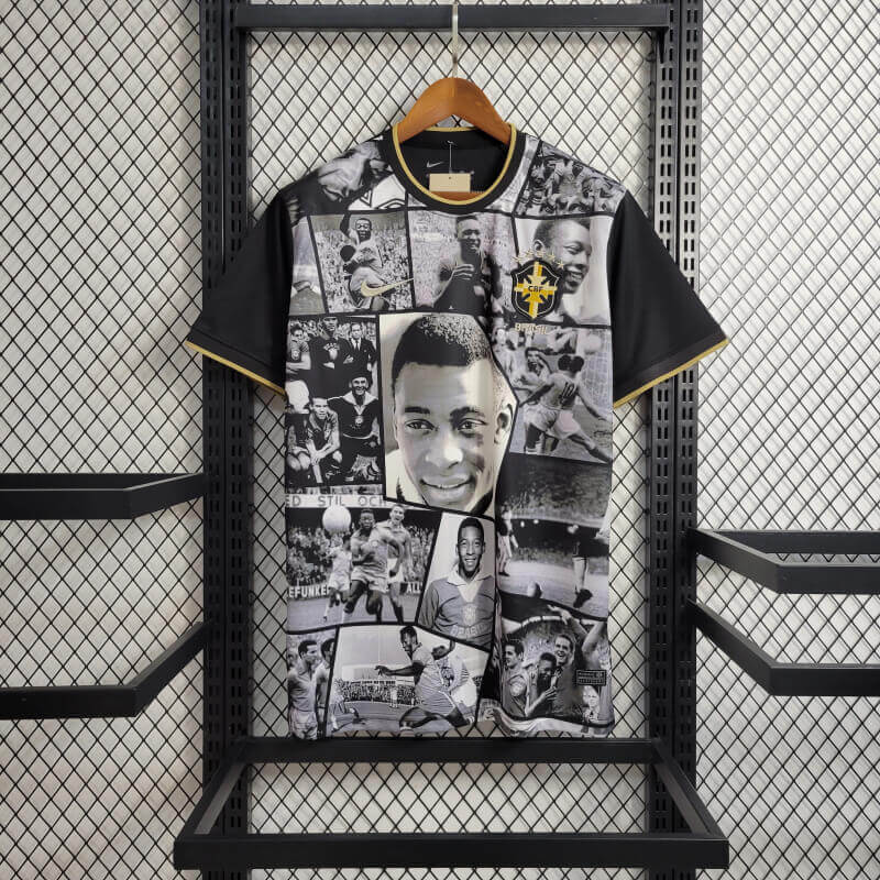 Brazil Commemorative Pele Special Edition Jersey - Mens