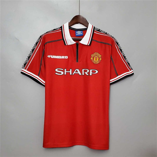 Manchester United Retro Home Jersey 98/99 - Mens