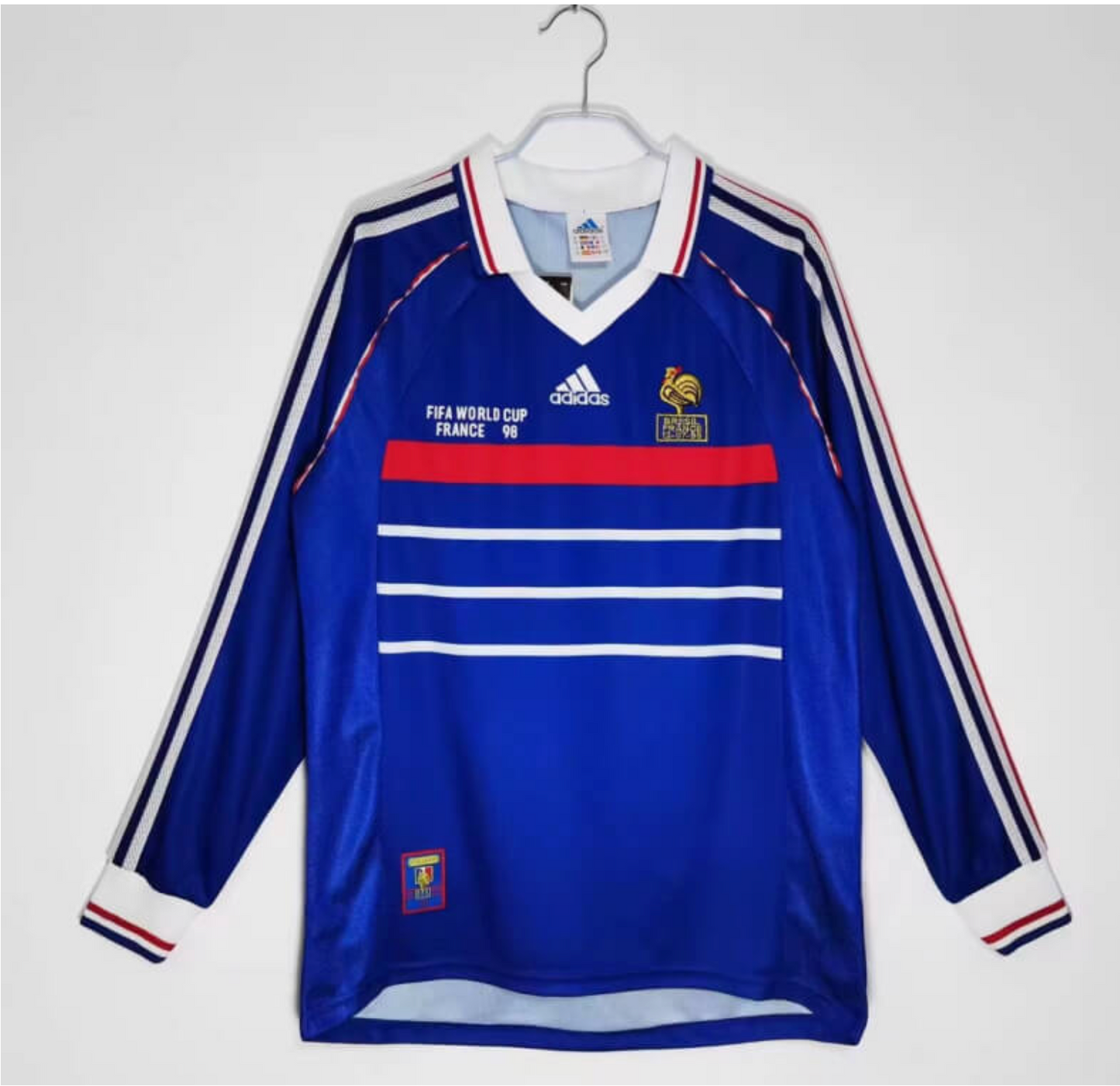 France National Team Retro Home Jersey 1998 - Mens