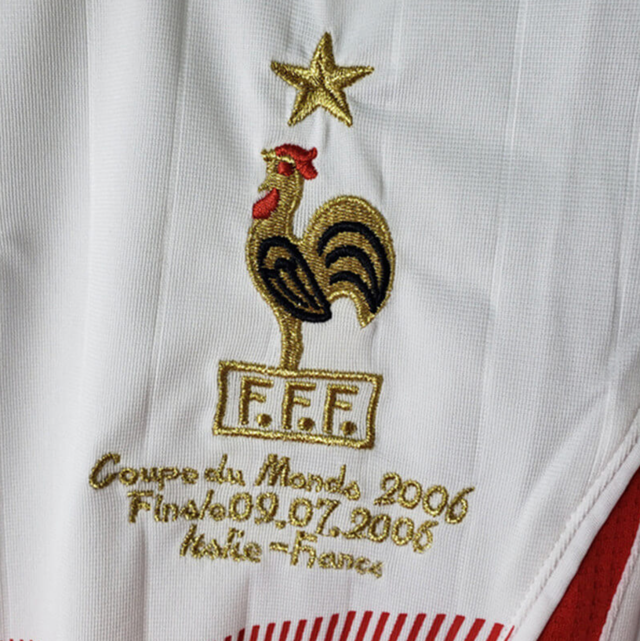 France National Team Retro Away Jersey 2006 - Mens